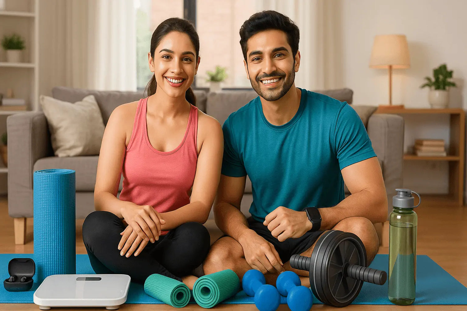 Health and fitness essentials - workout gear and wellness products